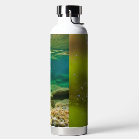 ウォーターボトル (左面)