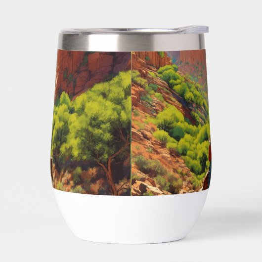 ウォーターボトル (左面)