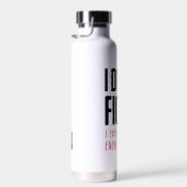 ウォーターボトル (右面)