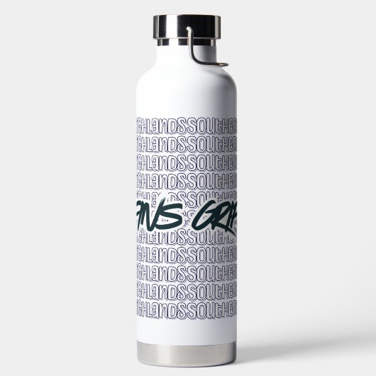 ウォーターボトル (左面)