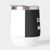 ウォーターボトル – “カフェイン読み込み中…” (右面)