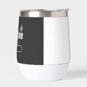 ウォーターボトル – “カフェイン読み込み中…” (左面)