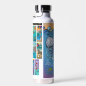 ウォーターボトル – ジェリーウェーブ – Buelton.Art (右面)