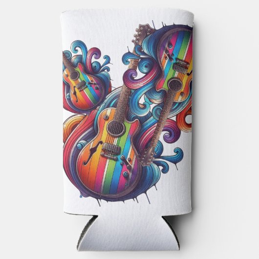 ウォーターボトル スリム缶クーラー (正面)