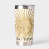 ウォーターボトル 保温保冷タンブラー (左面)