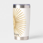 ウォーターボトル 保温保冷タンブラー (背面)