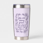 ウォーターボトル 保温保冷タンブラー (正面)