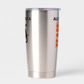 ウォーターボトル 保温保冷タンブラー (左面)