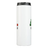 ウォーターボトル – 感動的 タンブラー (裏面)