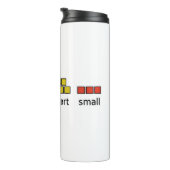 ウォーターボトル – 感動的 タンブラー (回転右)