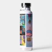 ウォーターボトル – 散水 (右面)