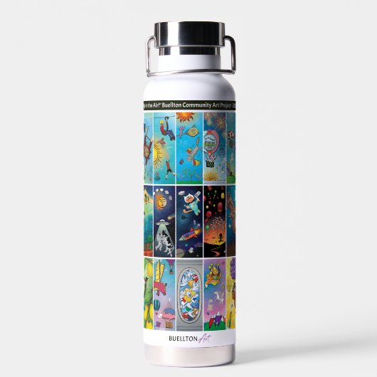 ウォーターボトル – 散水 (背面)