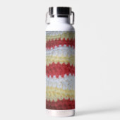 ウォーターボトル – 暖かいアフガンの波 (正面)