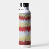 ウォーターボトル – 暖かいアフガンの波 (右面)