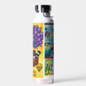 ウォーターボトル – 泡 (左面)