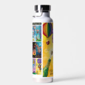 ウォーターボトル – 泡 (右面)