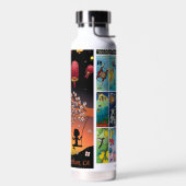 ウォーターボトル – 流れ中 (左面)