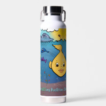 ウォーターボトル – Goldie Fish - Buellton.Art
