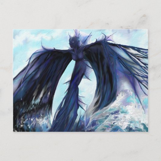 ウォーターボーン(クローズアップ) – はがき (正面)