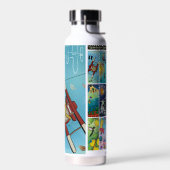 ウォーターボ書トル – 空 ウォーターボトル (左面)