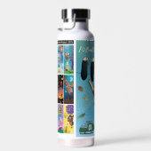 ウォーターボ書トル – 空 ウォーターボトル (右面)