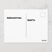 ウォーターポスター付きツリーハウスバイオブウォーターポスター ポストカード (裏面)