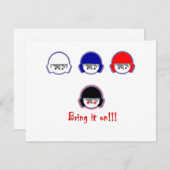 ウォーターポロが紙製品に持って来る (正面/裏面)