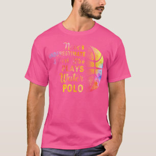 ウォーターポロガールシャツ – おもしろい引用文ギフトアイディア Tシャツ