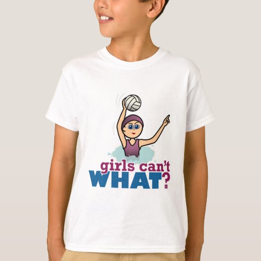 ウォーターポロガール Tシャツ (正面)