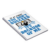 ウォーターポロゴアリーゴールキーパーおもしろいことわざ ノートブック (右側)