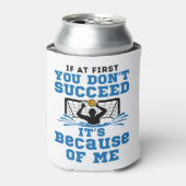 ウォーターポロゴアリーゴールキーパーおもしろいことわざ 缶クーラー (缶正面)