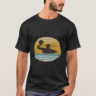ウォーターポロスタイルのスポーツ用 Tシャツ