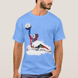 ウォーターポロスポーツスポーツ水球1 Tシャツ
