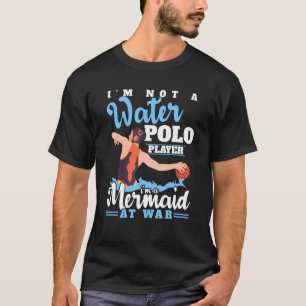 ウォーターポロプレーヤーウォーターポロマーメイドウォーターポロ Tシャツ