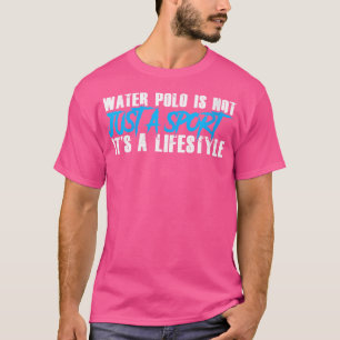 ウォーターポロプレーヤーコーチ水中競技スポールチームおもしろいワ Tシャツ