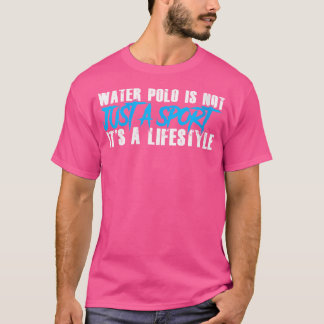 ウォーターポロプレーヤーコーチ水中競技スポールチームおもしろいワ Tシャツ