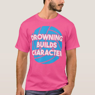 ウォーターポロプレーヤー水中競技スポーツラバーウォーおもしろいト Tシャツ