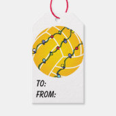 ウォーターポロボール ギフトタグ (正面)