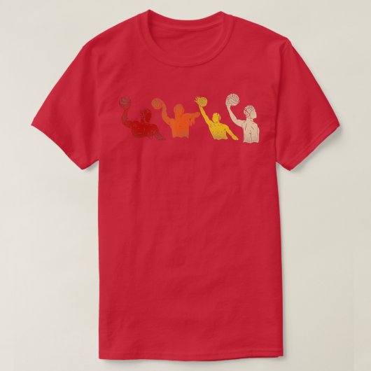ウォーターポロレトロヴィンテージ1 Tシャツ (デザイン正面)