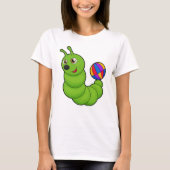 ウォーターポロ付きキャタピラー Tシャツ (正面)