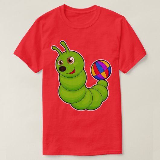 ウォーターポロ付きキャタピラー Tシャツ (デザイン正面)