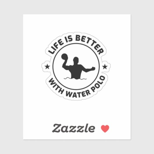 ウォーターポロ水中競技スポーツチームスポーツ シール (シート)