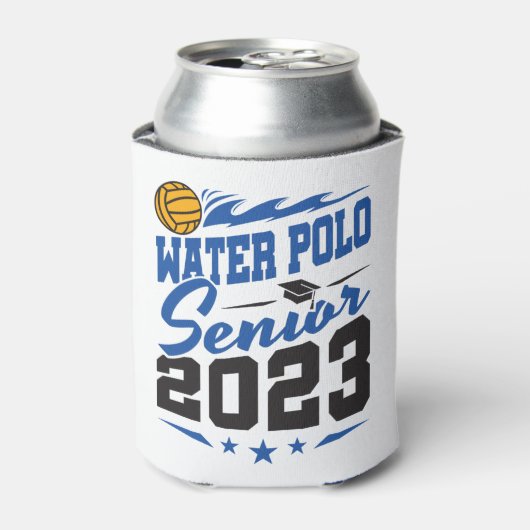 ウォーターポロ2023年上級クラス 缶クーラー (缶正面)