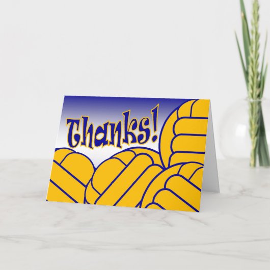 ウォーターポロ – ありがとう！ サンキューカード (正面)