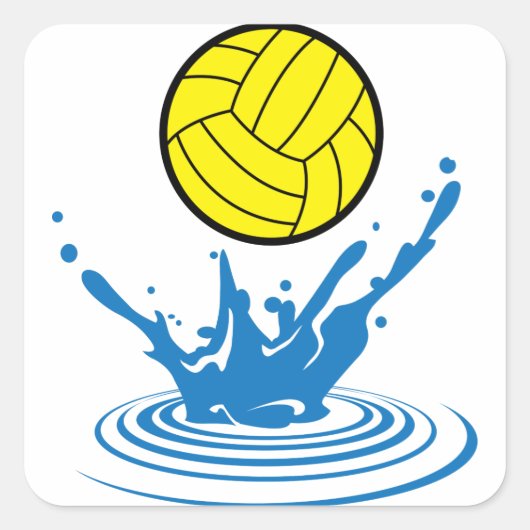 ウォーターポロ スクエアシール (正面)