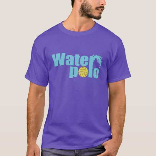 ウォーターポロ スポーツ 水球 レトロ ヴィンテージ Tシャツ (正面)