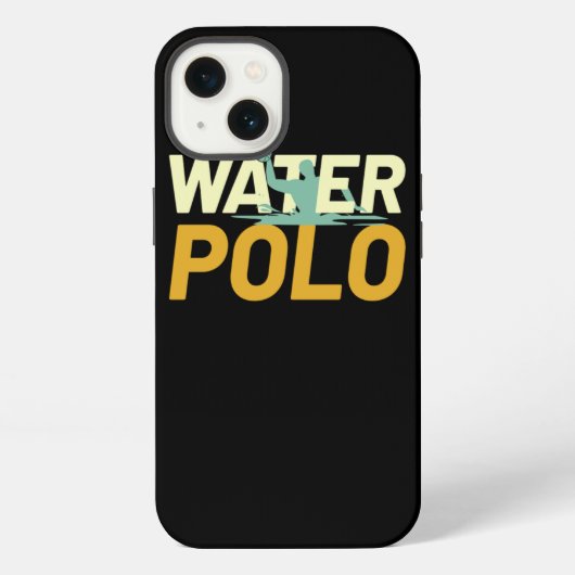 ウォーターポロ 水球 iPhoneケース (裏面)