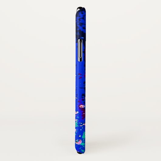 ウォーターポーロボー芸術的ルブルーイエローウォーターポロ Case-Mate iPhoneケース (裏面/右)