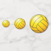 ウォーターポ結婚ロのボール紙吹雪 コンフェッティ (裏面)