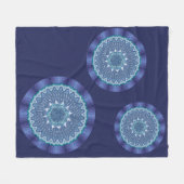 ウォーターマンダラフリースブランケット フリースブランケット (正面(横))